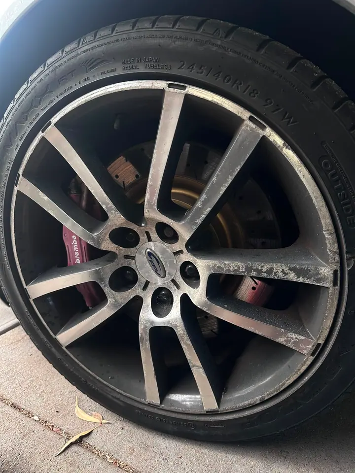 Before wheel repair — Case 03